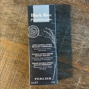 PERLIER Black Rice Platinum Double Lifting Serum